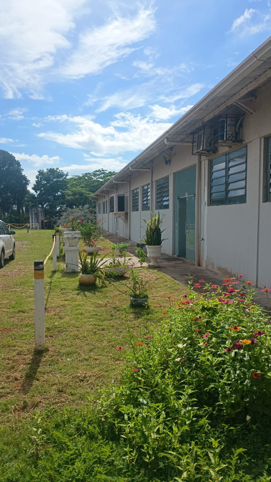 Área externa do centro